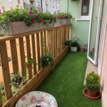 cat balcony ideas Mix in cat friendly outdoor grass