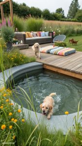 dog pond Ensure safe filtration for clean water