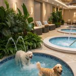 dog swimming pools Luxury dog spa with swimming options