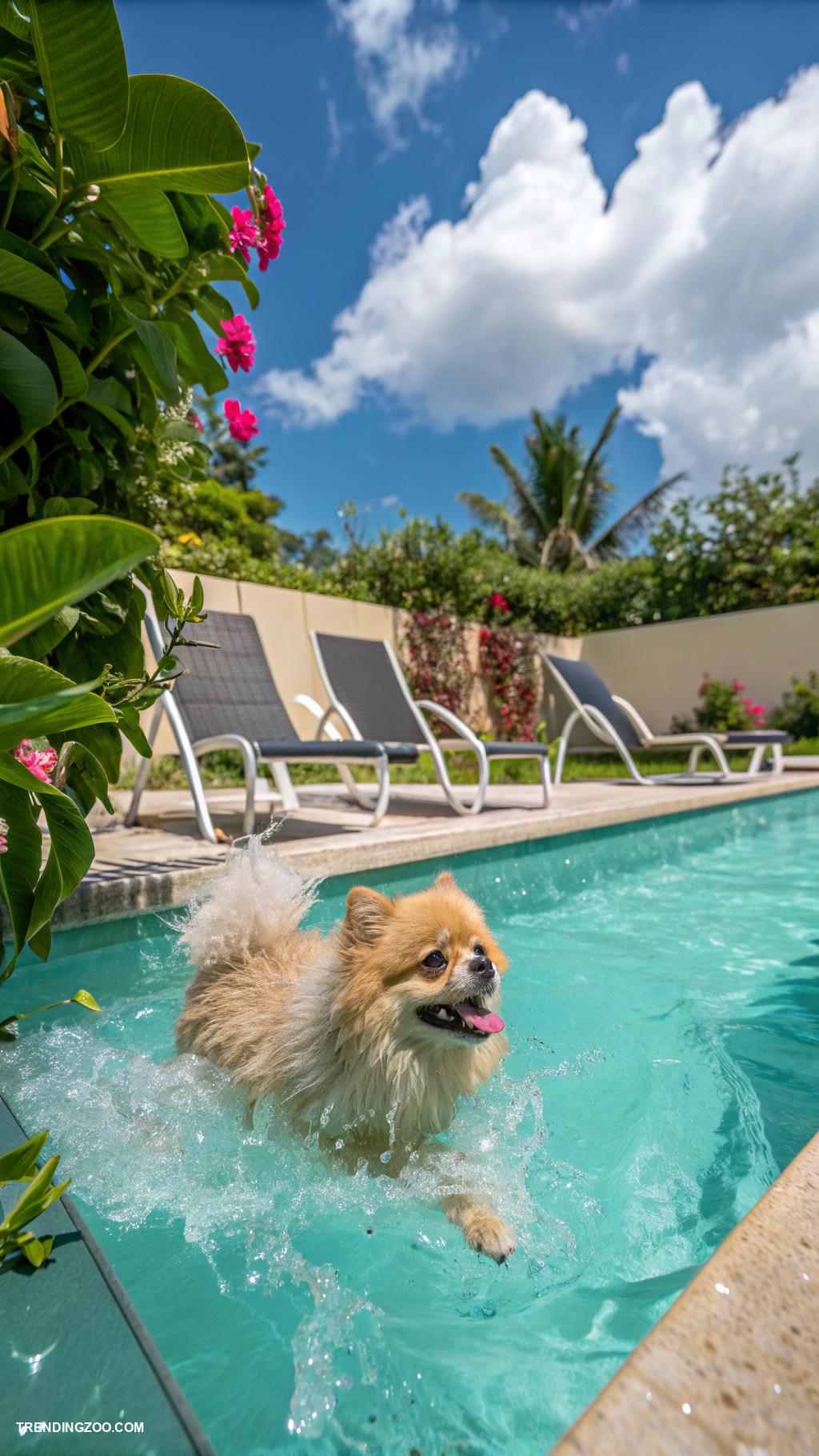 dog swimming pools Small dog swimming pool with ramps