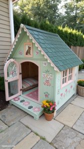 outdoor cat houses Customized dog house for feline friends