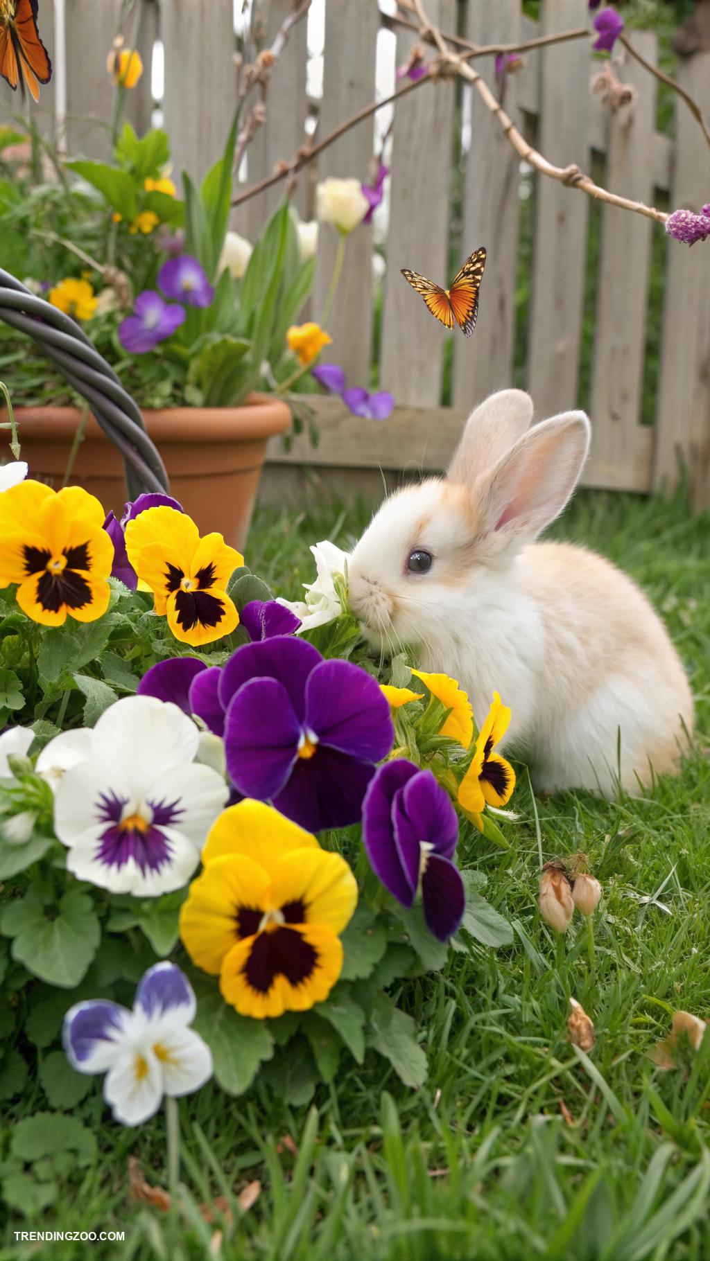 rabbit garden ideas Safe edible flowers for rabbit enjoyment